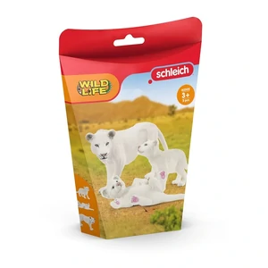 Набір іграшкових фігурок Schleich Левиця з дитинчатами UA