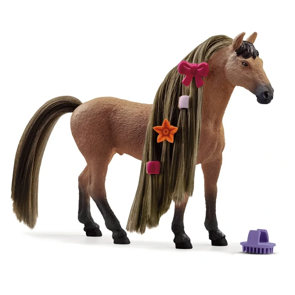 Набор игрушечных фигурок Schleich Ахалтекинский жеребец с аксессуарами UA