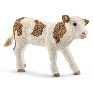 Игрушка фигурка Schleich Теленка Симентальской породы UA