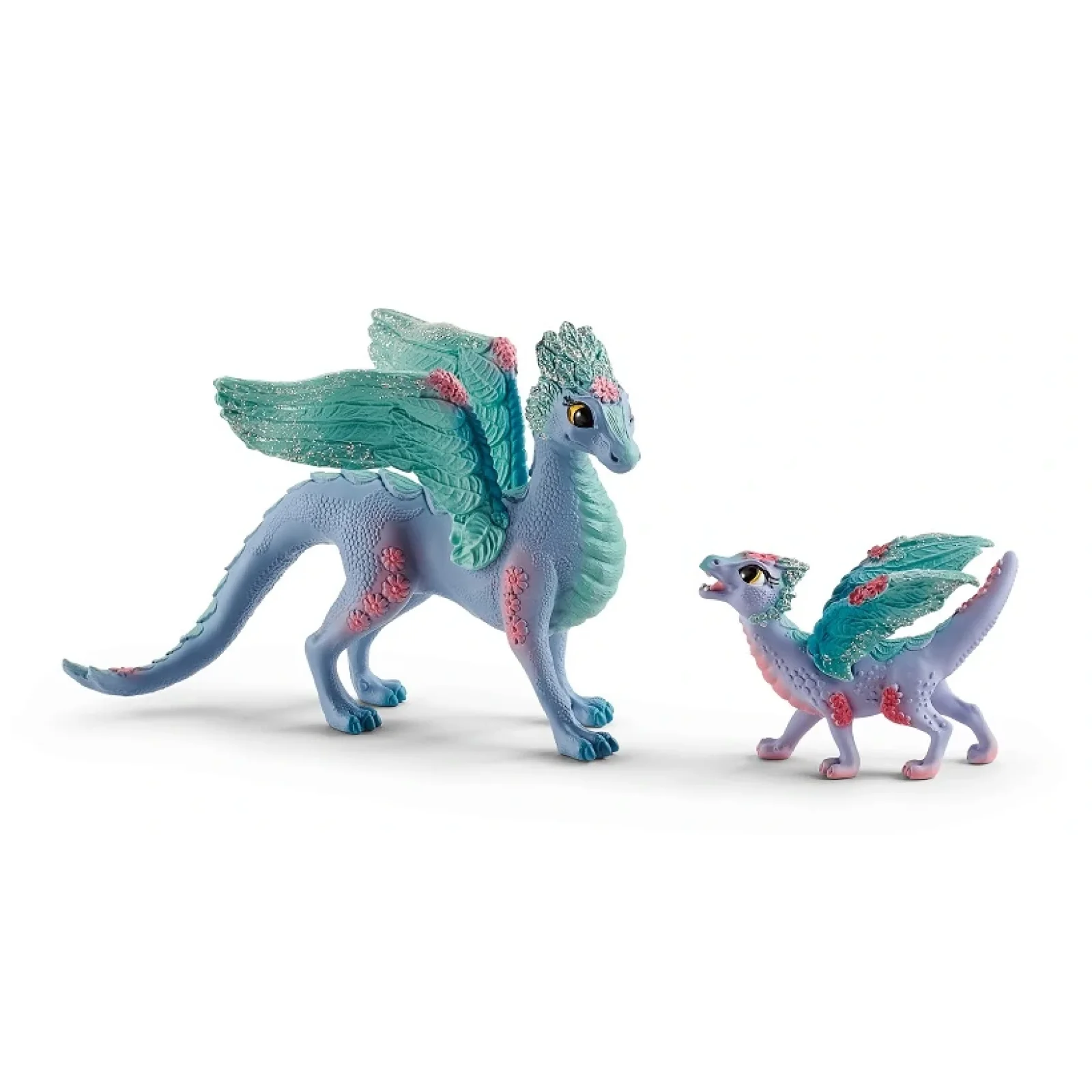 Набор фигурок Schleich Цветочные мама-дракон и малыш-дракон UA