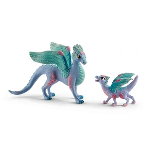 Набор фигурок Schleich Цветочные мама-дракон и малыш-дракон UA
