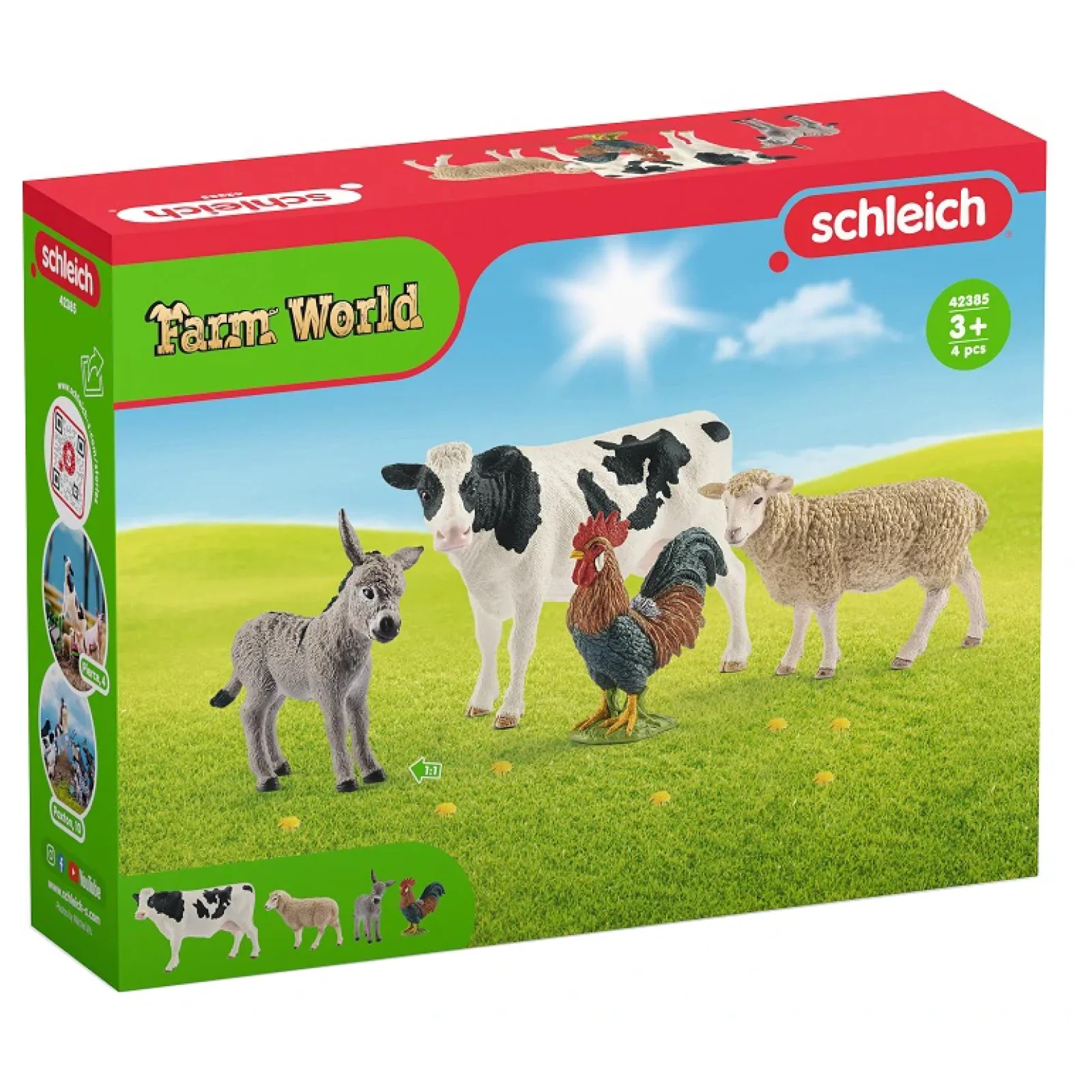 Набір фігурок Schleich Стартовий FARM WORLD UA