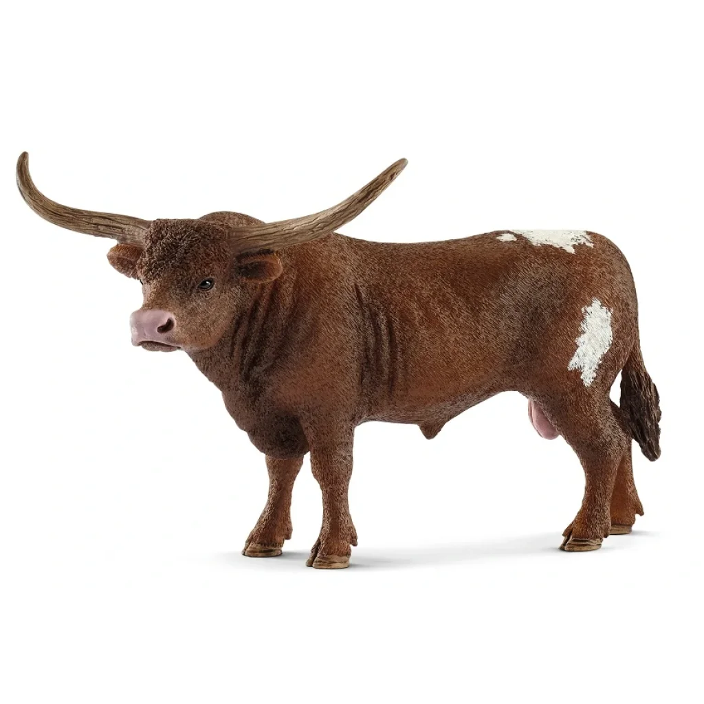 Іграшка фігурка Schleich Бик породи Техаський лонгхорн UA