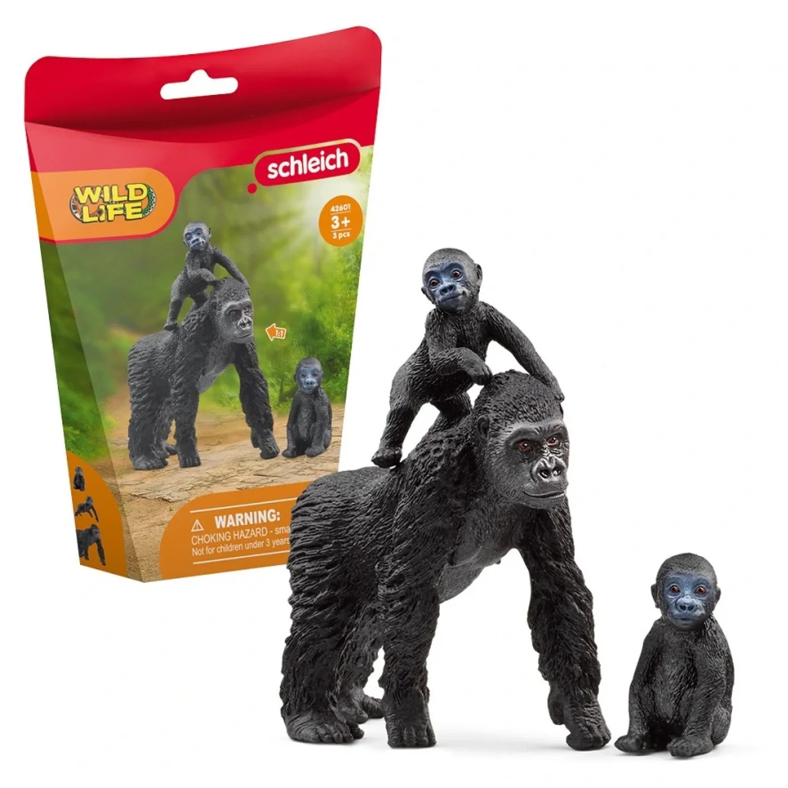 Набір іграшкових фігурок Schleich Родина горил UA