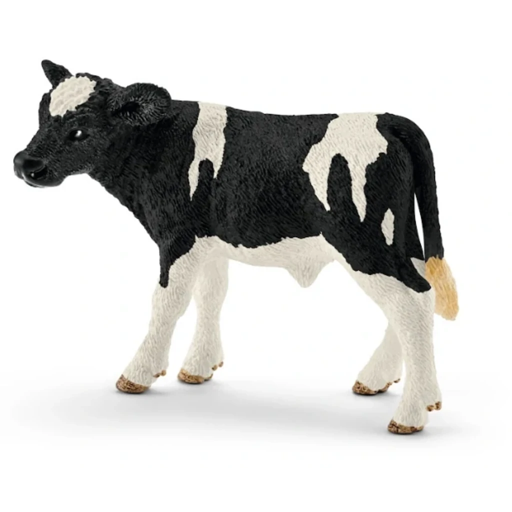 Іграшка фігурка Schleich Чорно-біле теля UA
