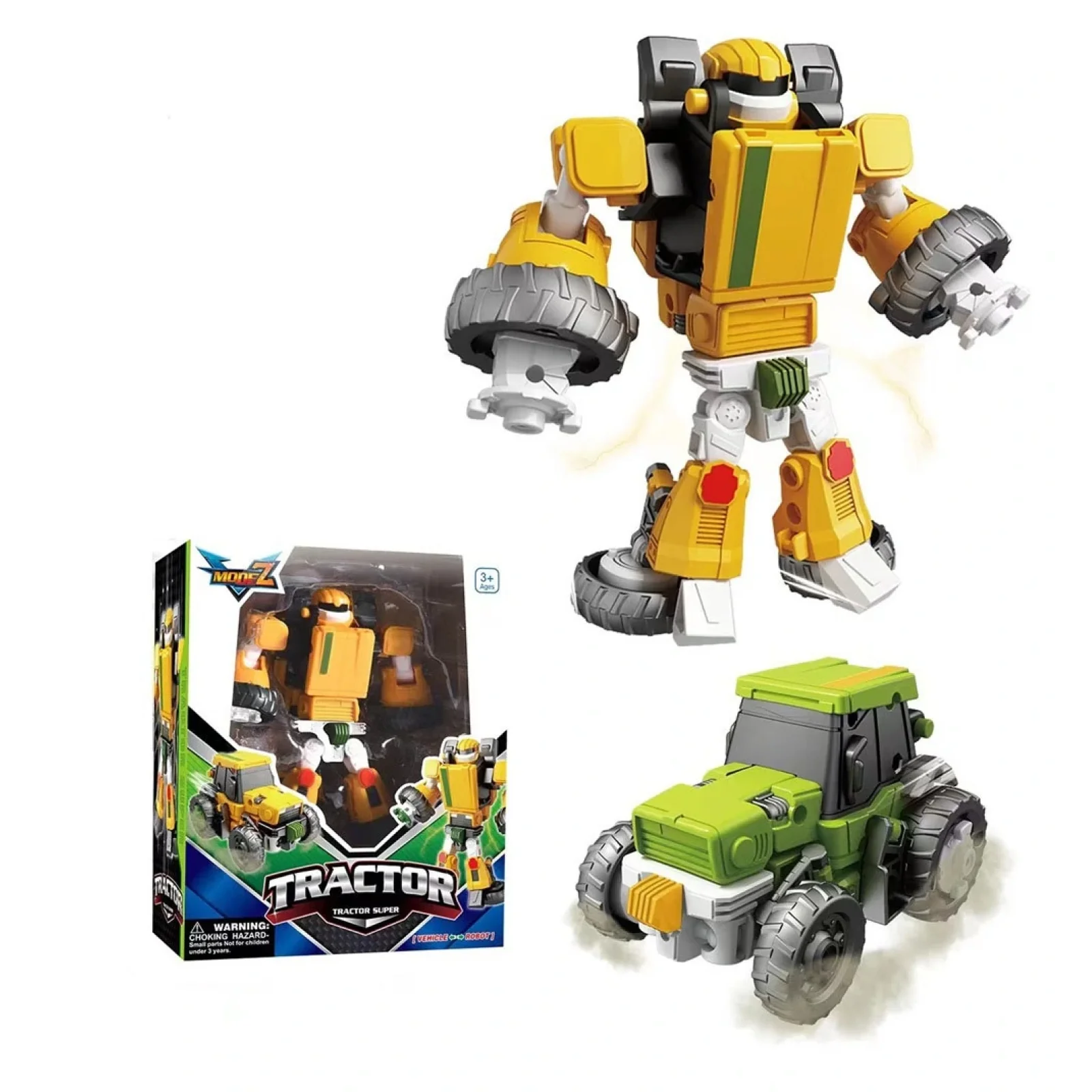 Іграшка DIY Toys Робот-трансформер Трактор (CJ-2290464) UA