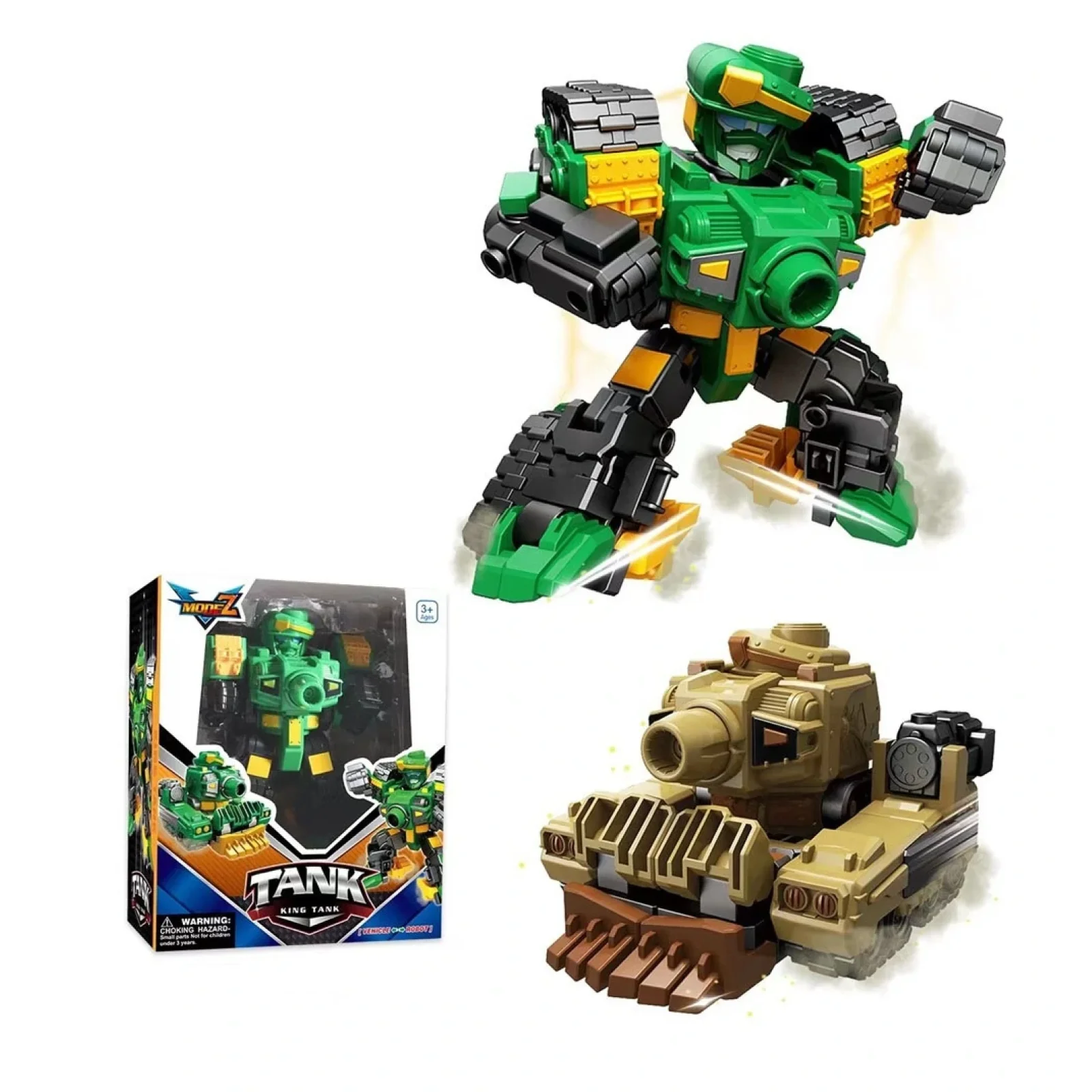 Іграшка DIY Toys Робот-трансформер Танк (CJ-2290463) UA