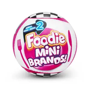 Ігровий набір Zuru Mini Brands FOODIE Фігурки-сюрприз у кулі 5 шт. в асортименті UA