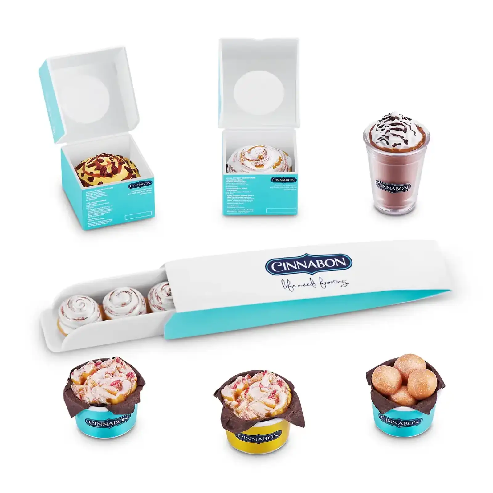 Игровой набор Zuru Mini Brands FOODIE Фигурки-сюрприз в шаре 5 шт. в ассортименте UA