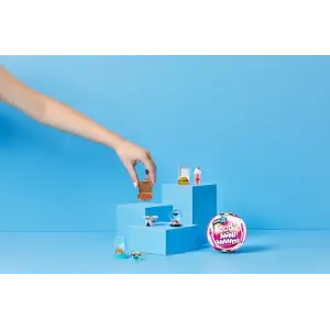 Игровой набор Zuru Mini Brands FOODIE Фигурки-сюрприз в шаре 5 шт. в ассортименте UA