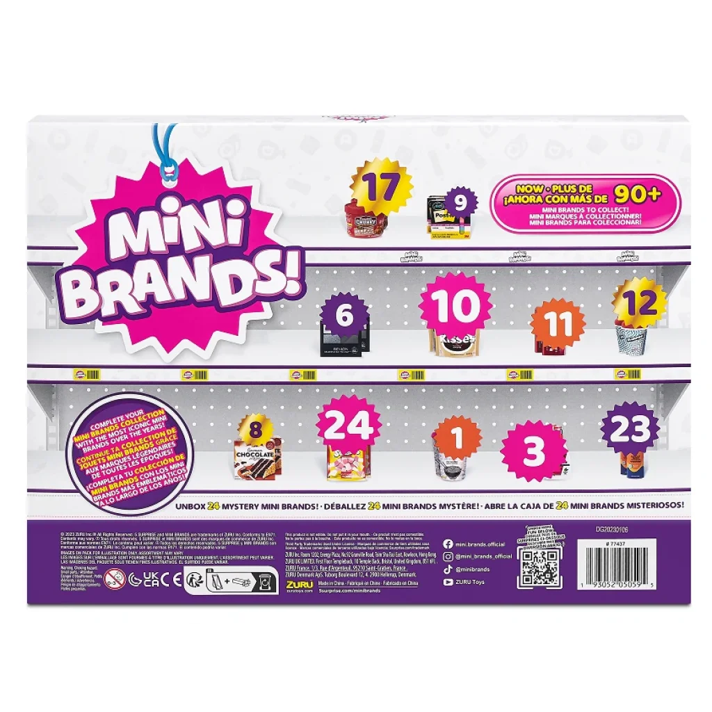 Ігровий набір Zuru Mini Brands Supermarket Адвент календар UA