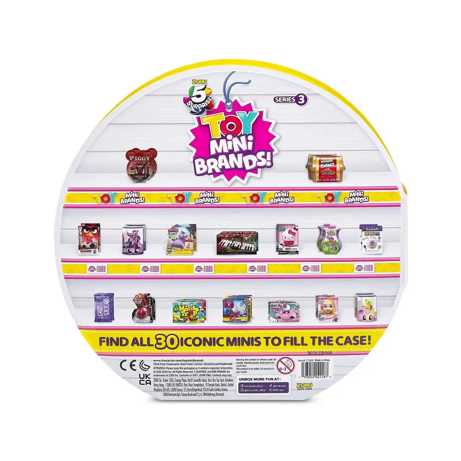 Игровой набор Zuru Mini Brands TOY Коллекционный дисплей с 5 фигурками UA