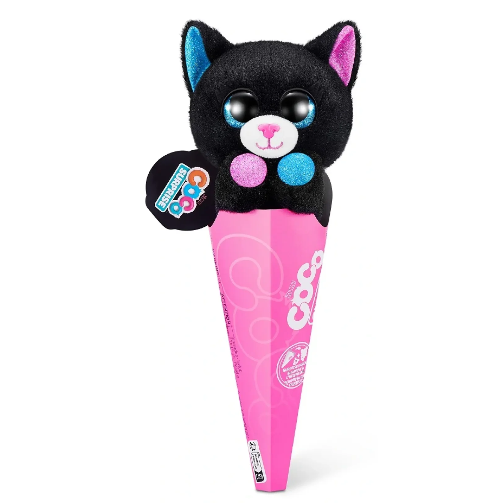 Іграшка м'яка Zuru Coco Surprise Neon із сюрпризом в асортименті UA