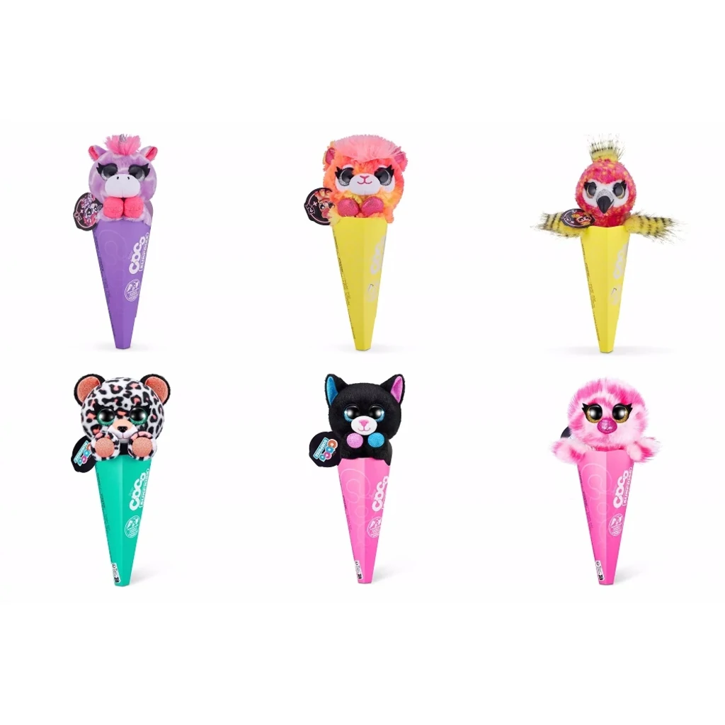 Іграшка м'яка Zuru Coco Surprise Neon із сюрпризом в асортименті UA
