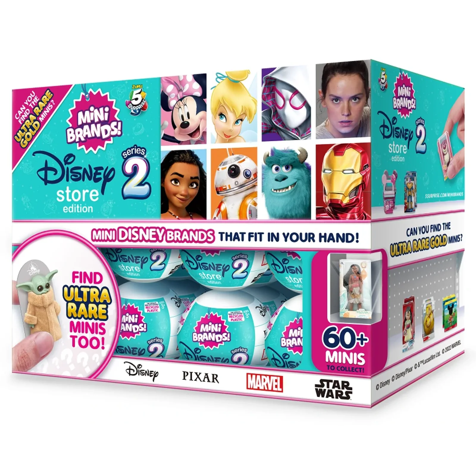 Игровые фигурки Zuru Mini Brands Disney Store S2 Фігурки-сюрприз в асорт (77353GQ2) UA