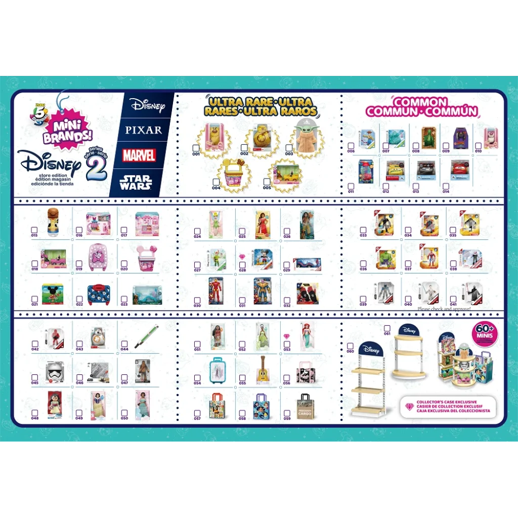 Ігровий набір Zuru Mini Brands Disney Store S2 Фігурки-сюрприз в асортименті (77353GQ2) UA