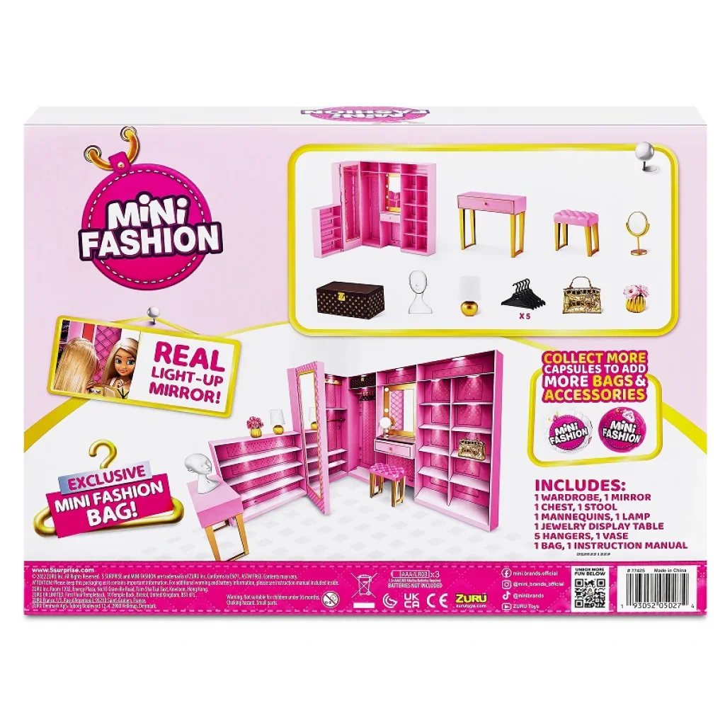 Ігровий набір Zuru Mini Brands Dream Wardrobe Гардероб мрії (77425) UA