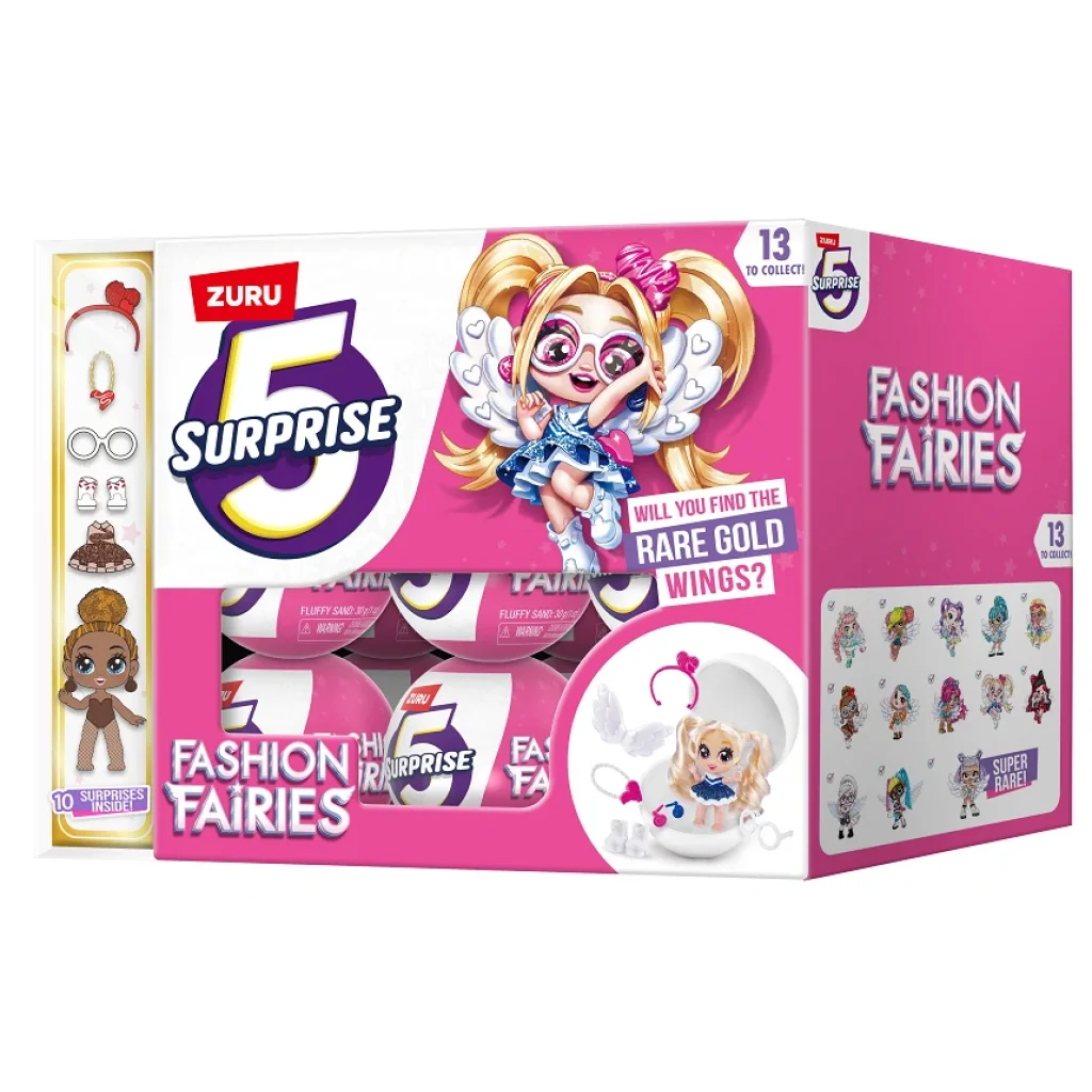 Игровой набор Zuru 5 Surpise Fashion Fairies Фигурки-сюрприз в шаре 5 шт. в ассортименте (77564GQ2) UA