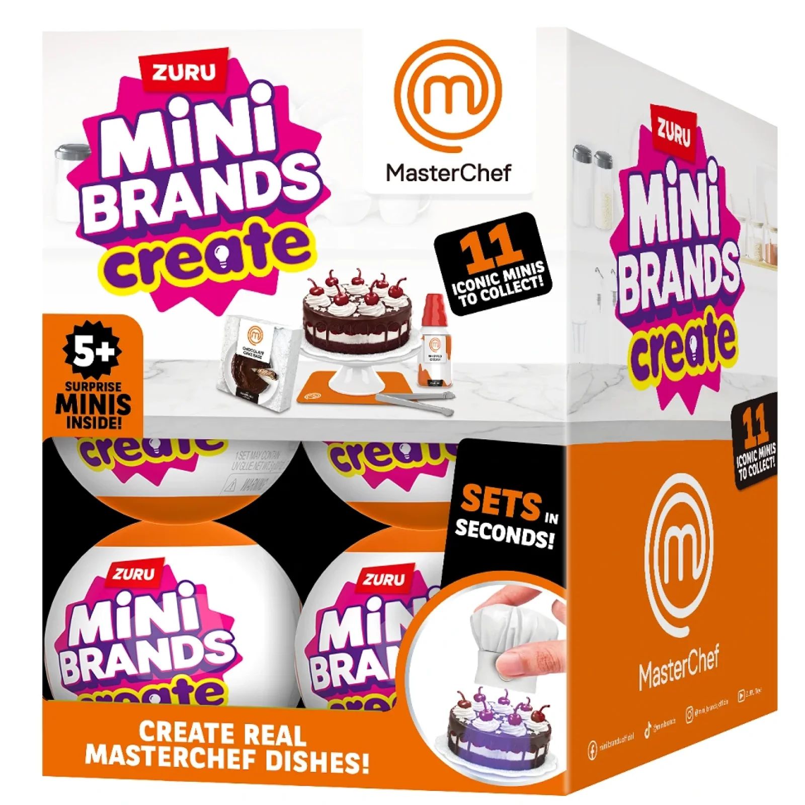 Ігровий набір Zuru Mini Brands Create MasterChef в асортименті (77515GQ6) UA
