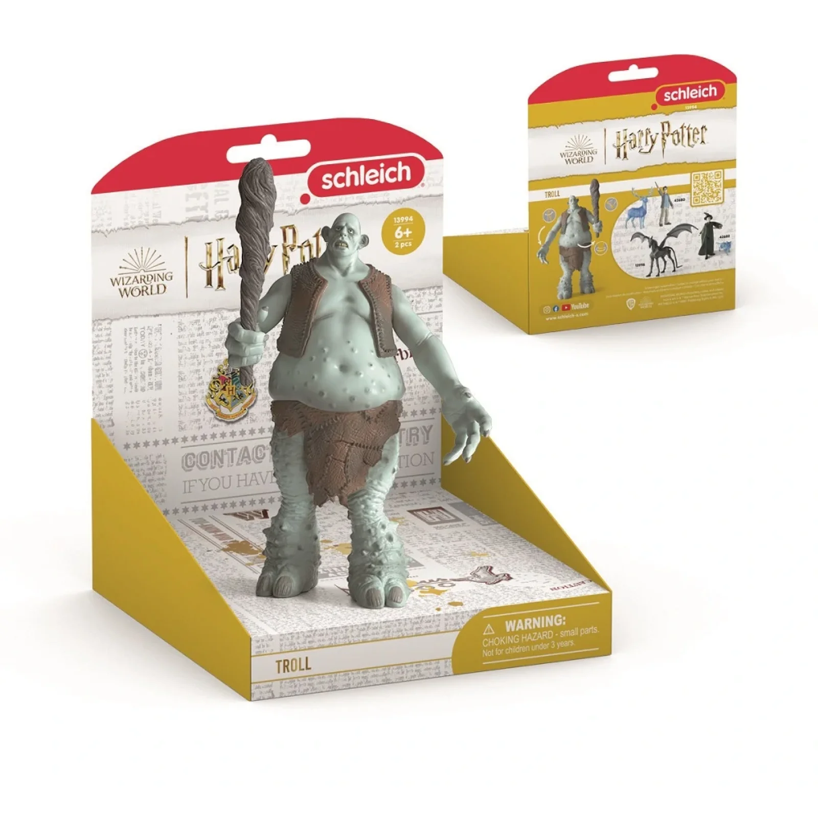 Іграшка фігурка Schleich Harry Potter Троль UA
