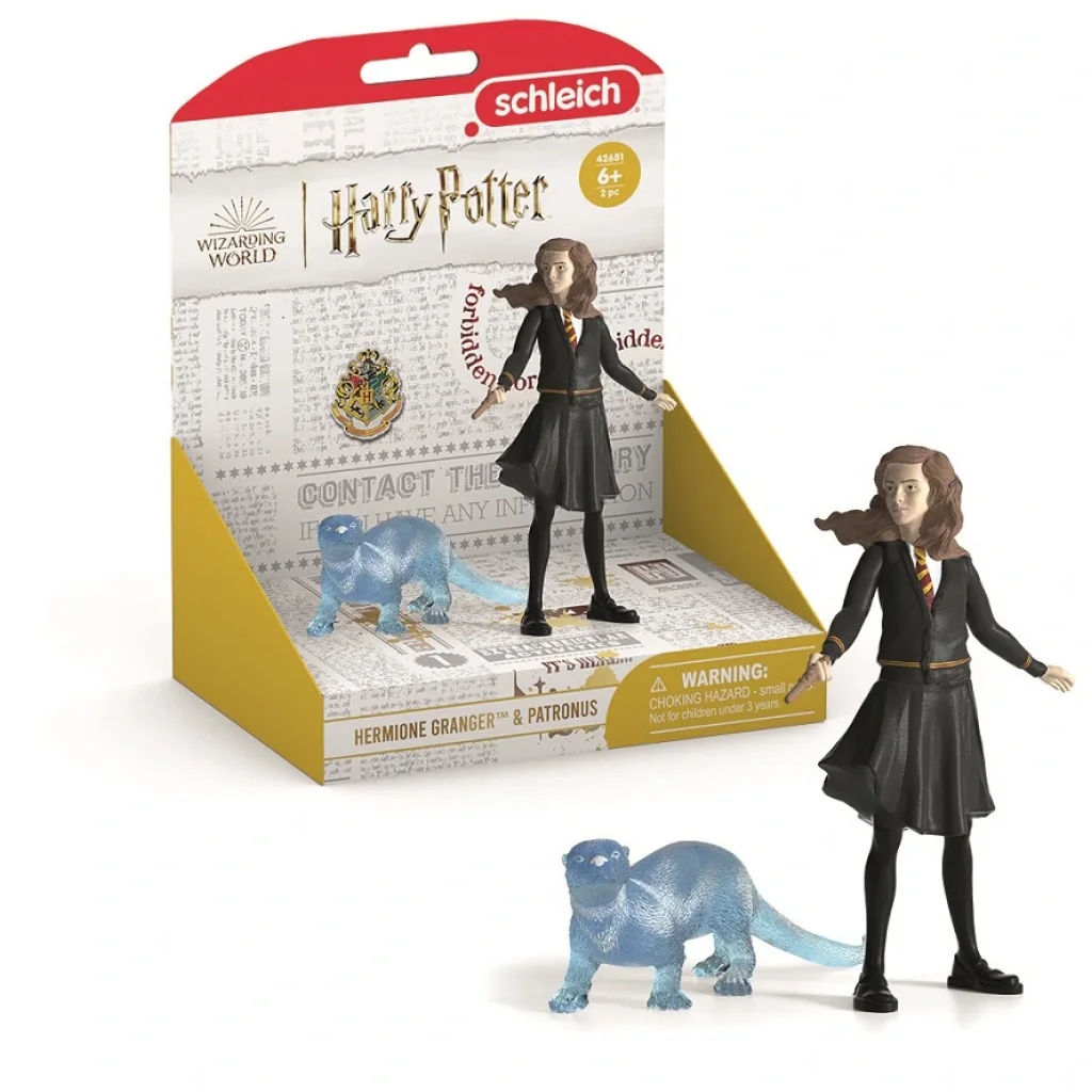 Набор фигурок Schleich Harry Potter Гермиона и выдра Патронус UA