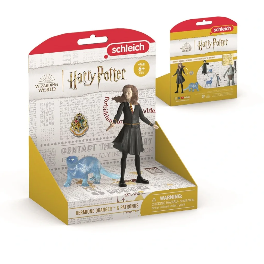 Набор фигурок Schleich Harry Potter Гермиона и выдра Патронус UA