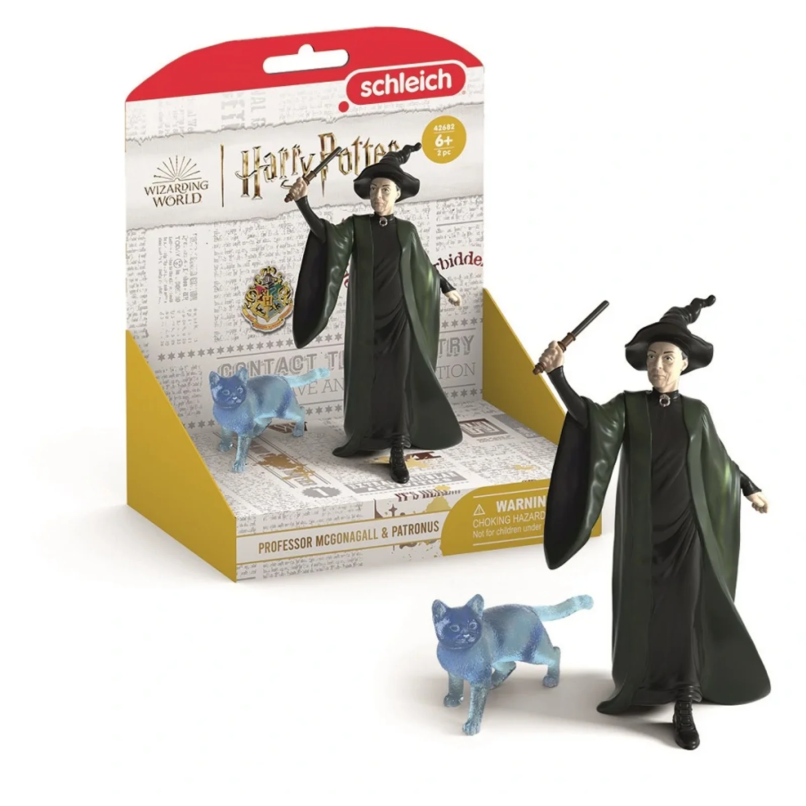 Набір фігурок Schleich Harry Potter Мінерва Макгоногал і кішка Патронус UA