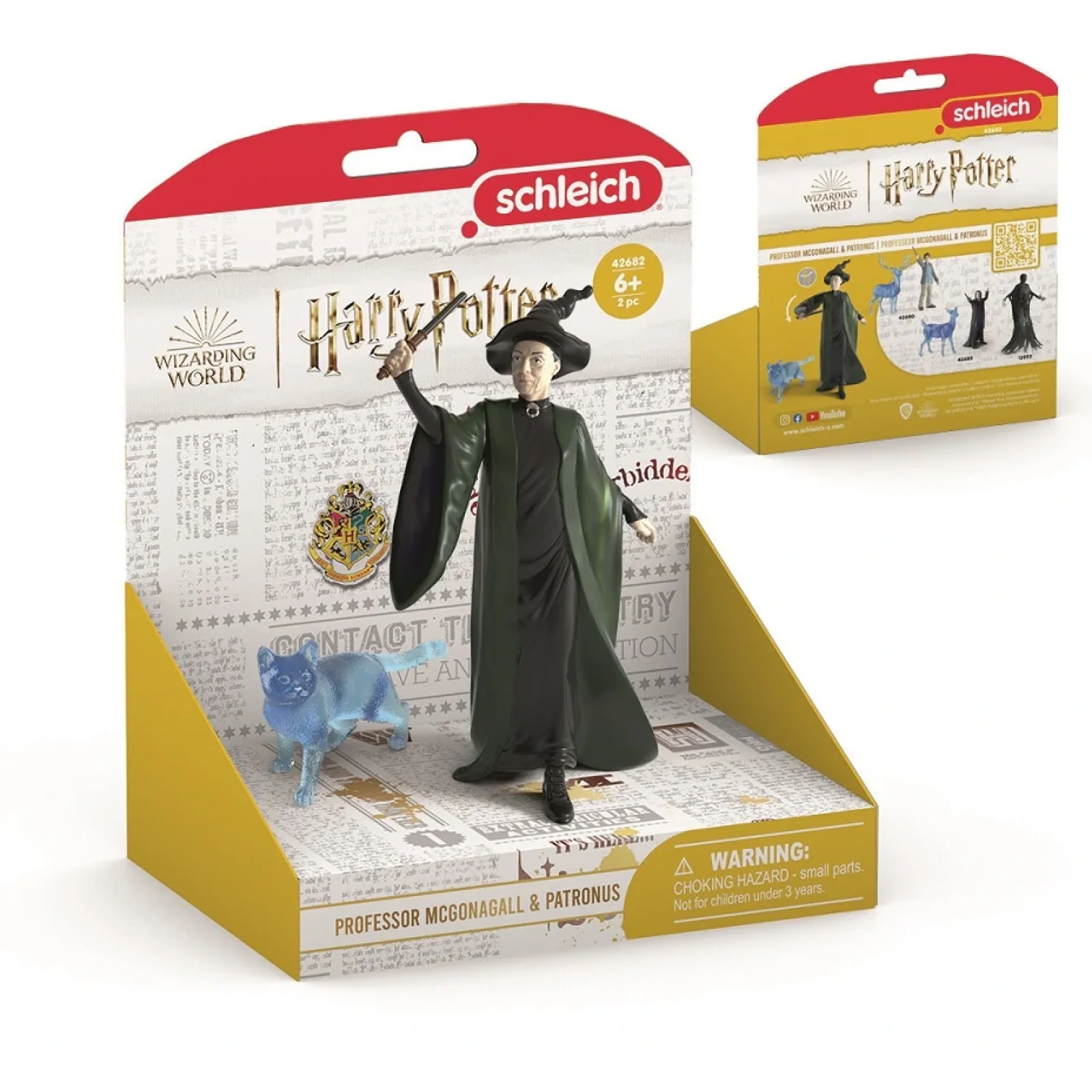 Набір фігурок Schleich Harry Potter Мінерва Макгоногал і кішка Патронус UA