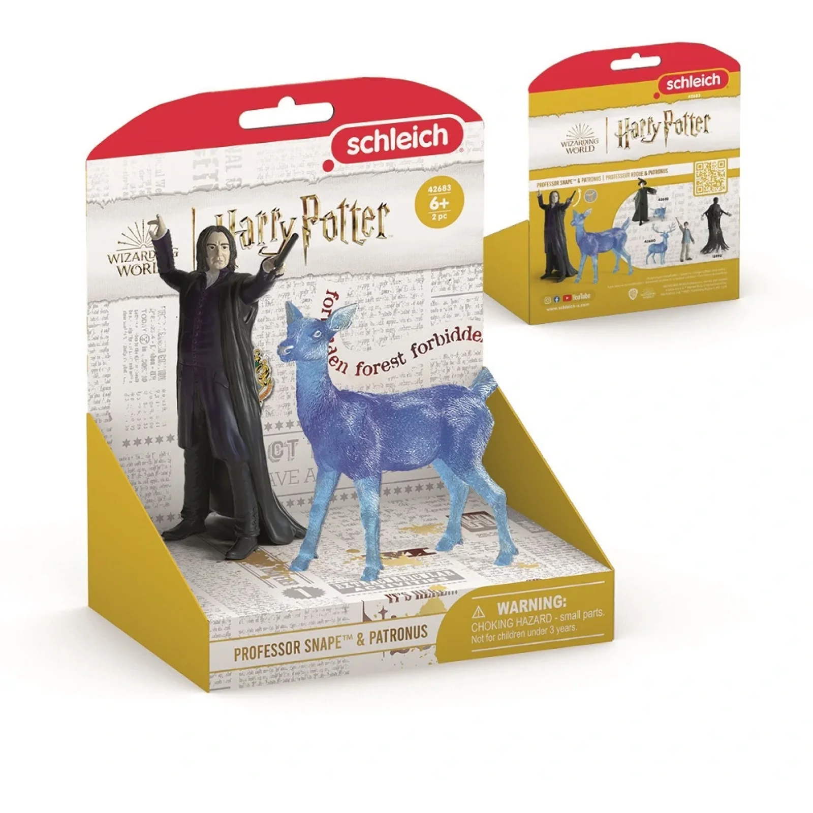 Набор фигурок Schleich Harry Potter Северус Снейп и лань Патронус UA