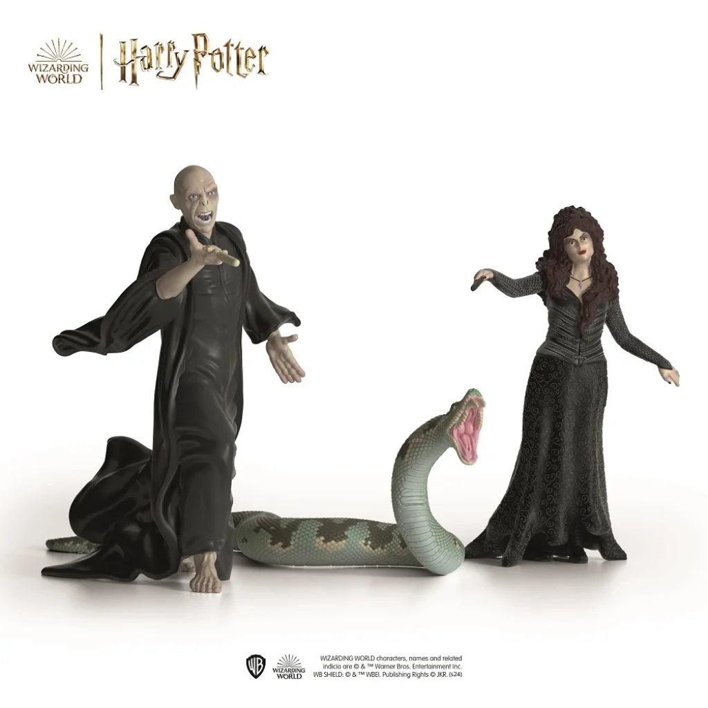 Набор фигурок Schleich Harry Potter Волдеморт, Нагайна и Белатриса UA