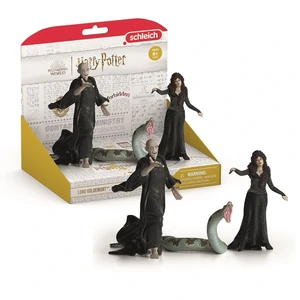 Набор фигурок Schleich Harry Potter Волдеморт, Нагайна и Белатриса UA