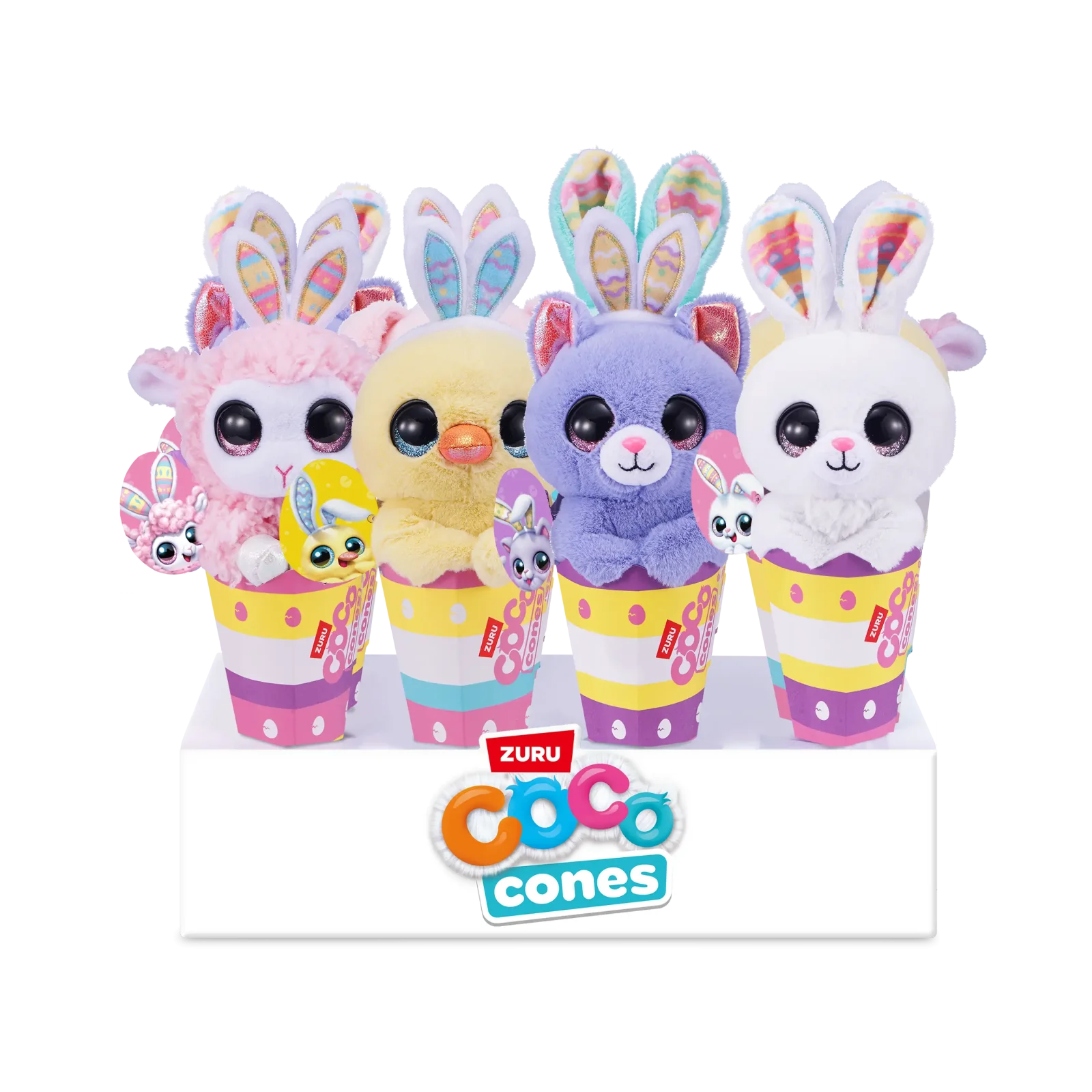 Іграшка м'яка Zuru Coco Cones Coco Easter в асортименті (9640SQ1) UA