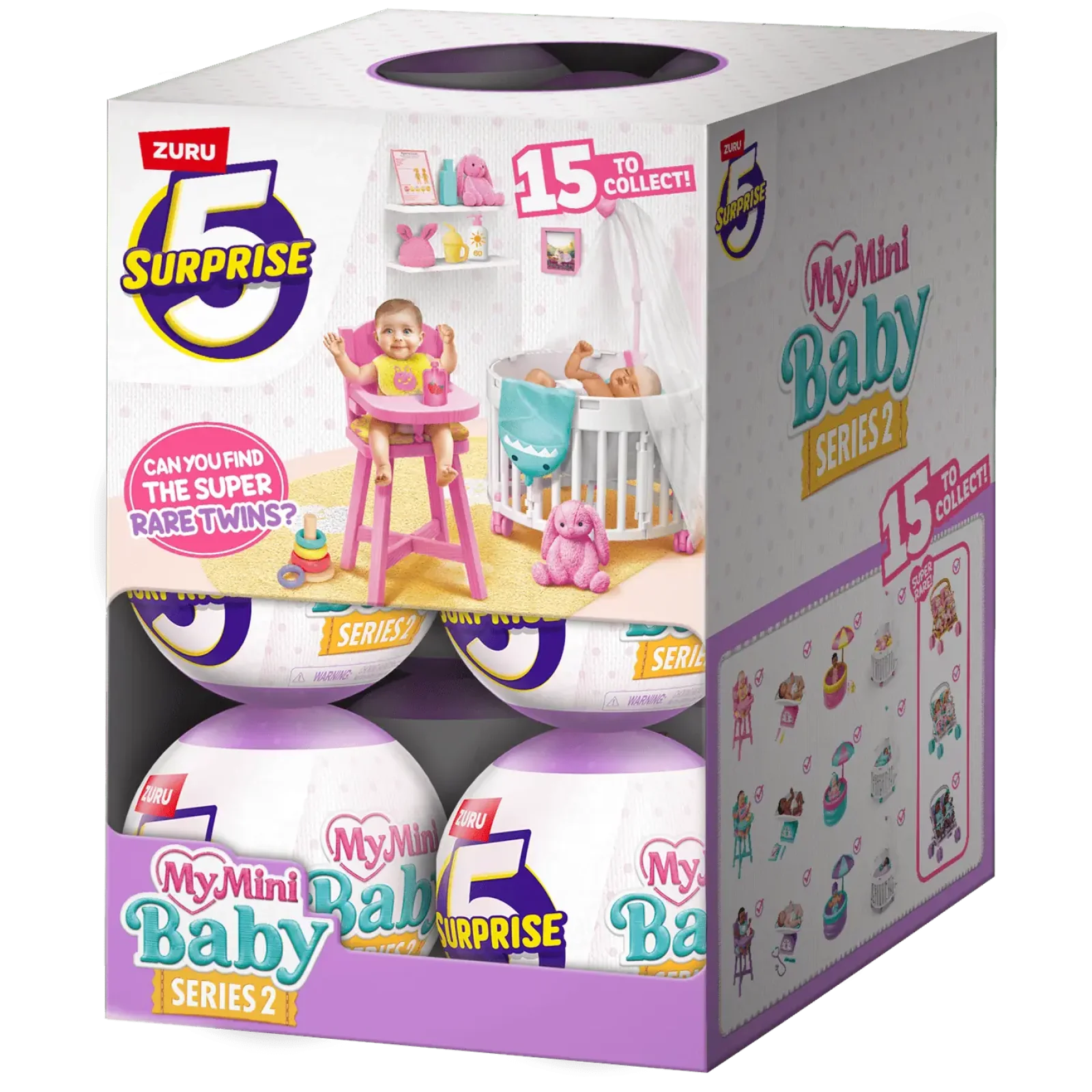 Игровой набор Zuru 5 SURPRISE MY MINI BABY Младенец с аксессуарами в ассортименте UA