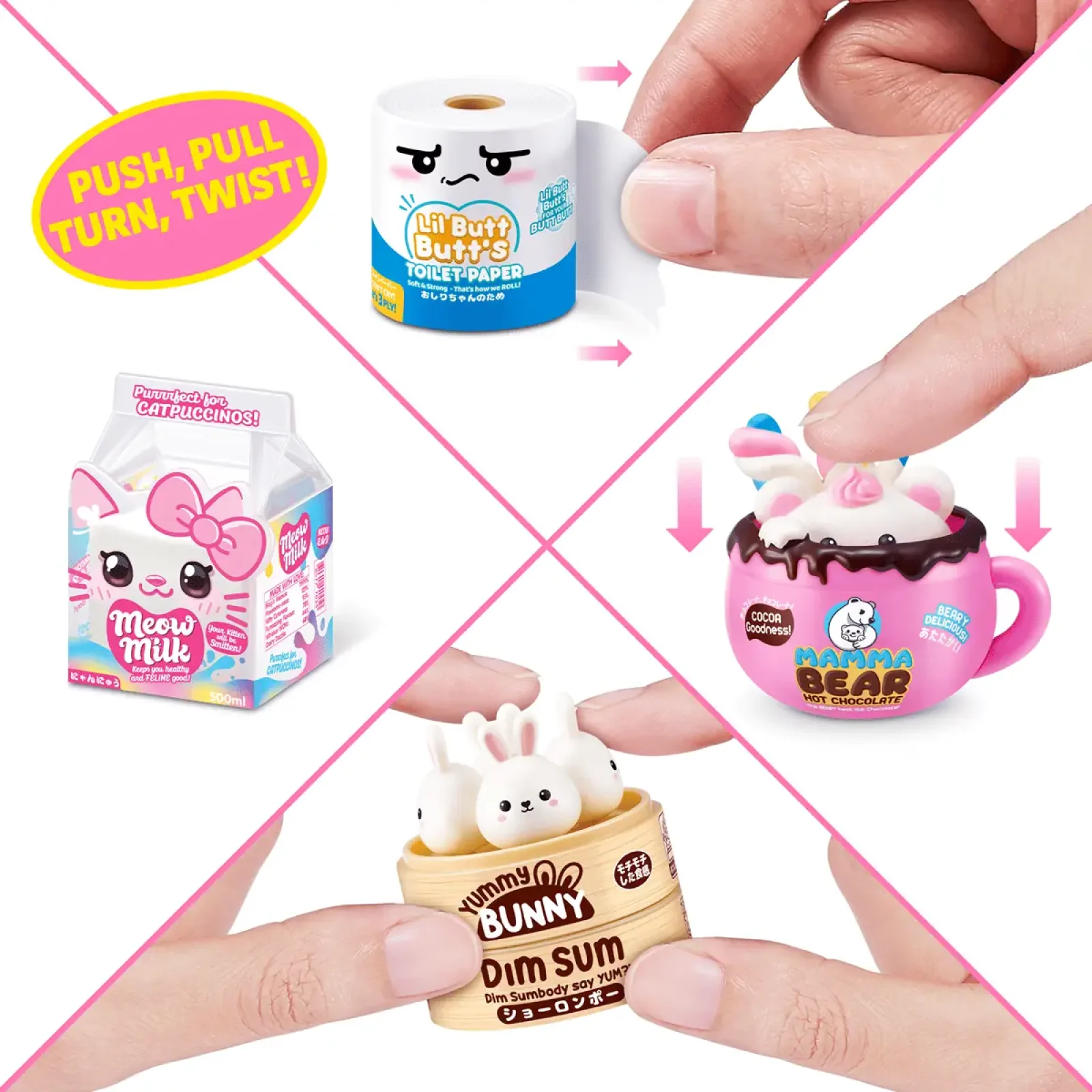Игровой набор Zuru Mini Brands Kawaii Фигурки-сюрпризы в ассортименте UA