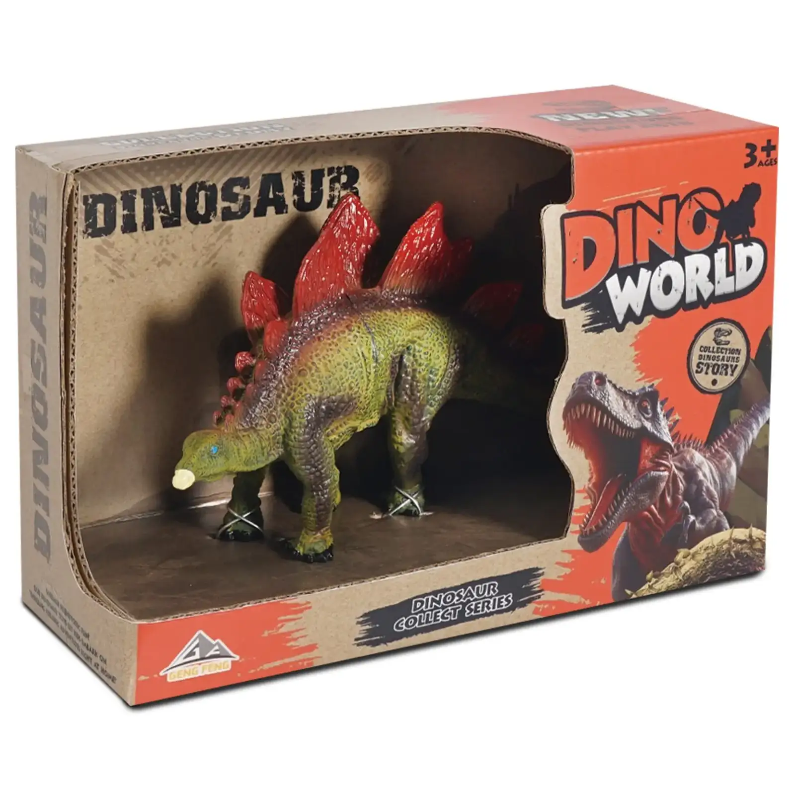 Игрушка Dino World Динозавр Стегозавр UA