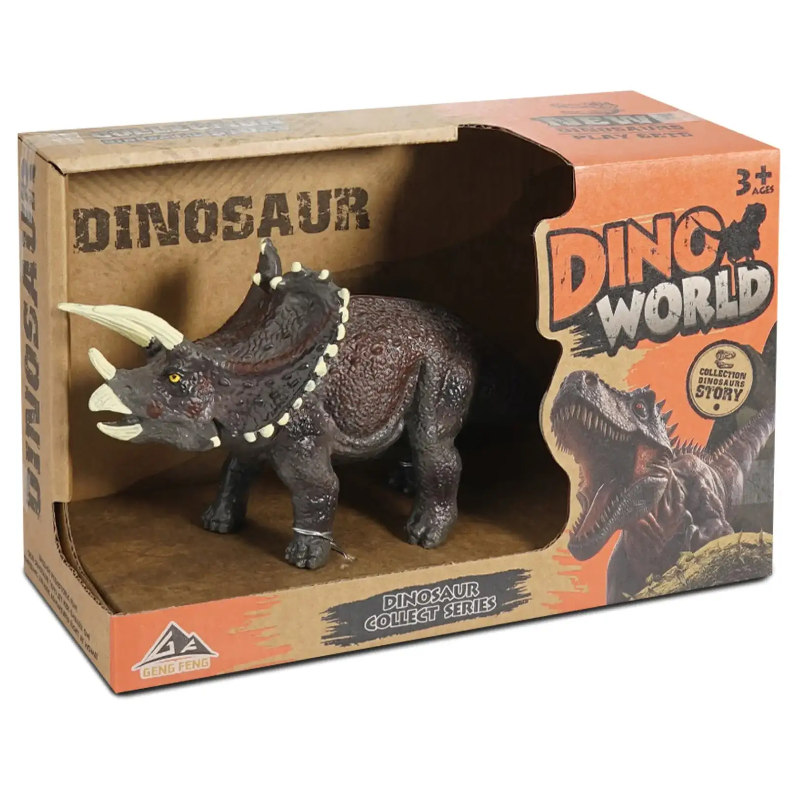 Игрушка Dino World Динозавр Торозавр большой UA