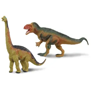 Набор фигурок Dino World Брахиозавр и Гигантозавр UA