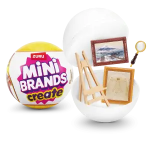 Игровой набор Zuru Mini Brands Create Шедевры живописи и скульптуры UA