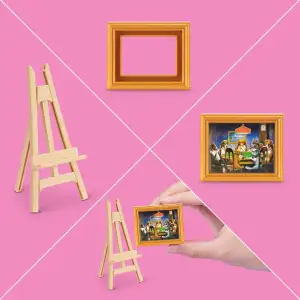 Игровой набор Zuru Mini Brands Create Шедевры живописи и скульптуры UA