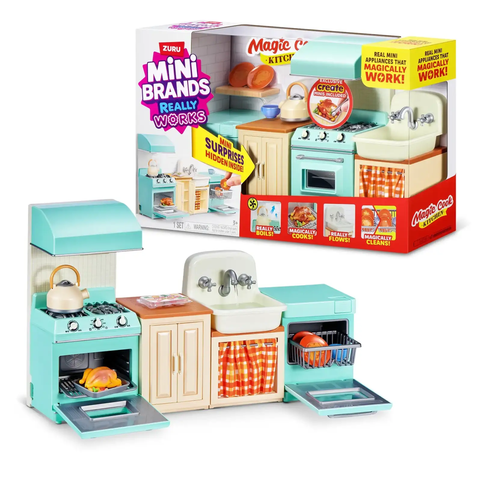 Большой игровой набор Zuru Mini Brands Магическая кухня UA