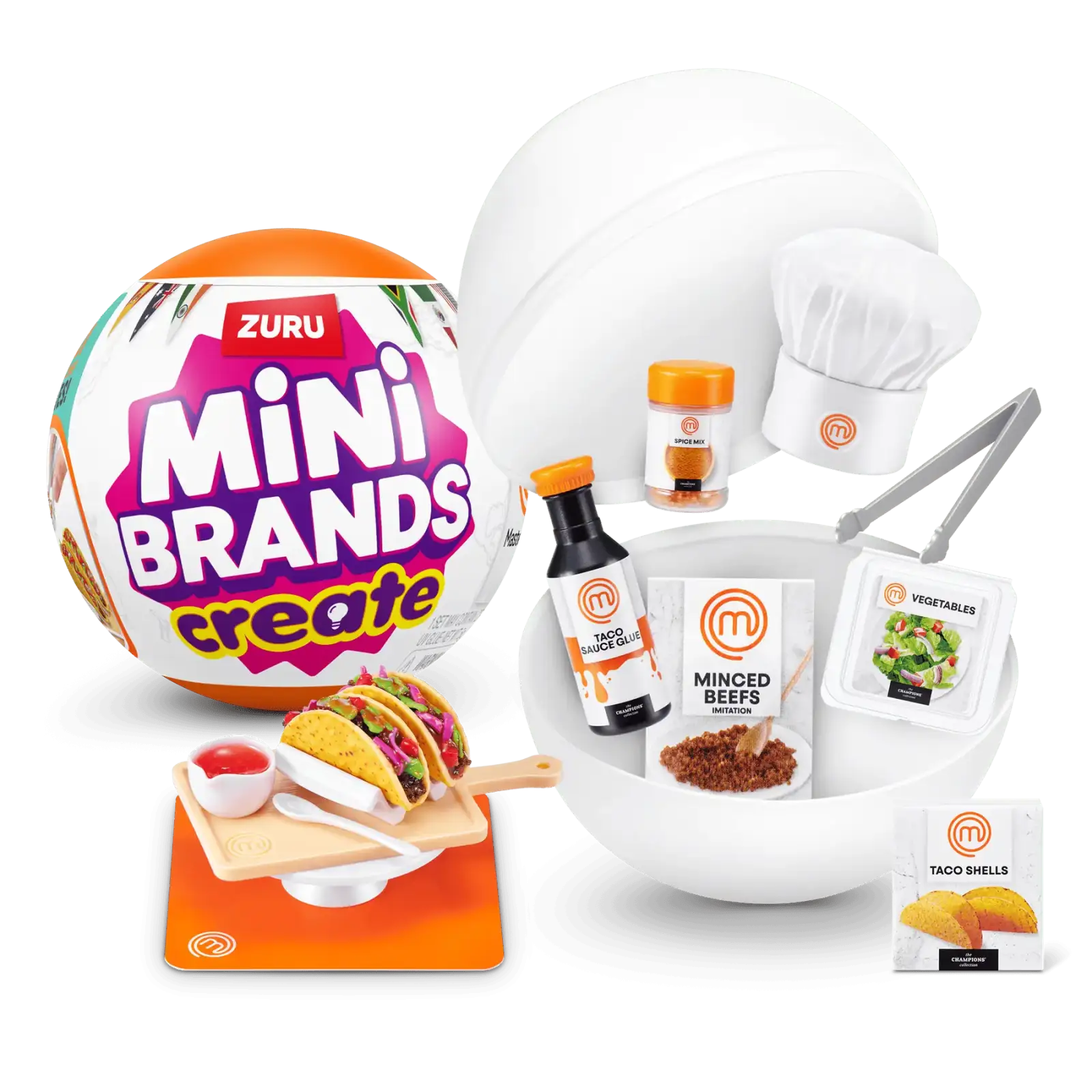 Ігровий набір Zuru Mini Brands Create Мастер Шеф UA