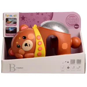 Игрушка Funmuch Проектор на кровать Мишка, колыбельные, белый шум UA