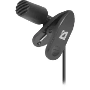 Мікрофон DEFENDER MIC-109 чорний на прищепці 1.8м UA