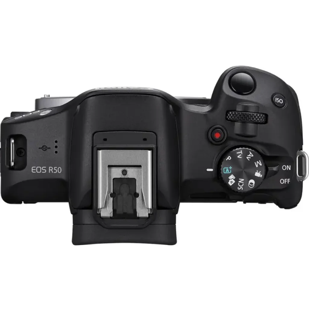 Цифрова камера CANON EOS R50 + RF-S 18-45 IS STM Black Creator Kit UA