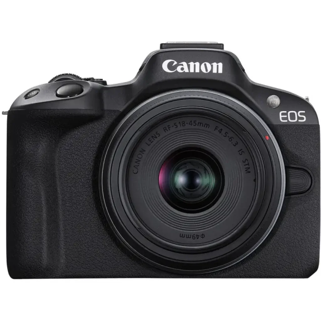 Цифрова камера CANON EOS R50 + RF-S 18-45 IS STM Black Creator Kit UA