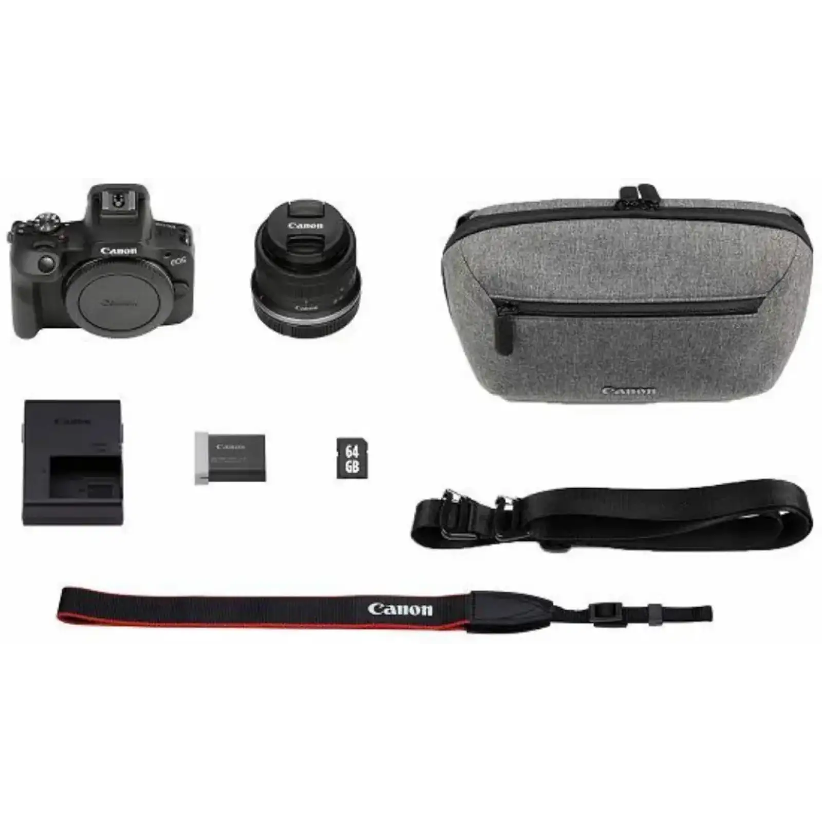 Цифровая камера Canon EOS R100 RF-S 18-45 IS STM Travel Kit UA