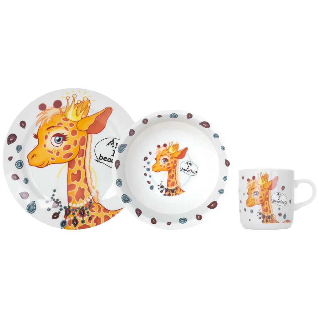 Дитячий набір LIMITED EDITION PRETTY GIRAFFE, 3 предмета UA