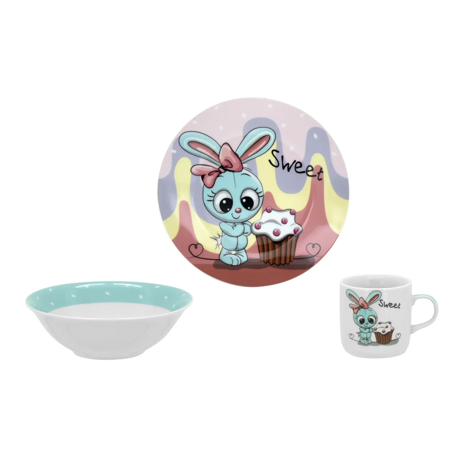 Детский набор LIMITED EDITION SWEET BUNNY, 3 предмета UA