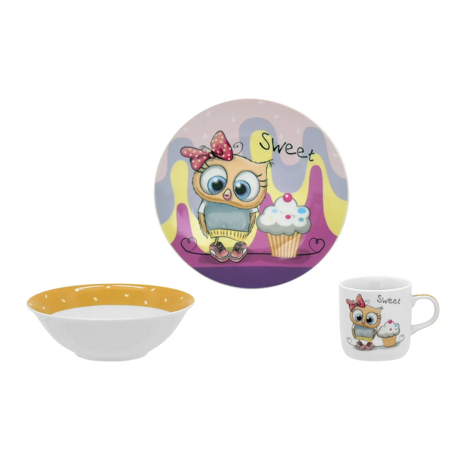 Дитячий набір LIMITED EDITION SWEET OWL, 3 предмета UA