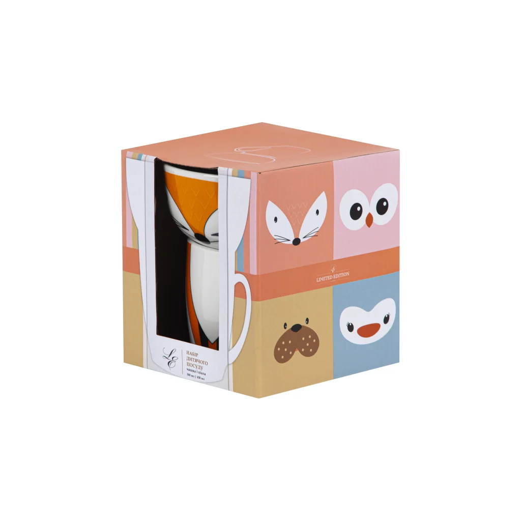 Дитячий набір Limited Edition Happy Fox, 2 предмети UA